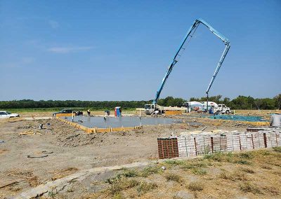 Foundation Pour Completed